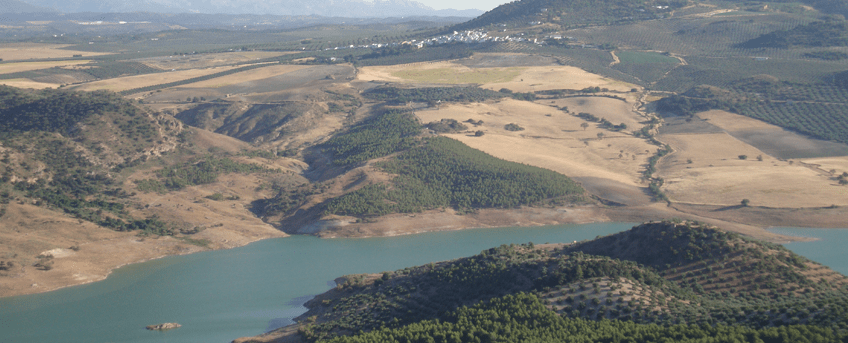 Lake of Iznajar